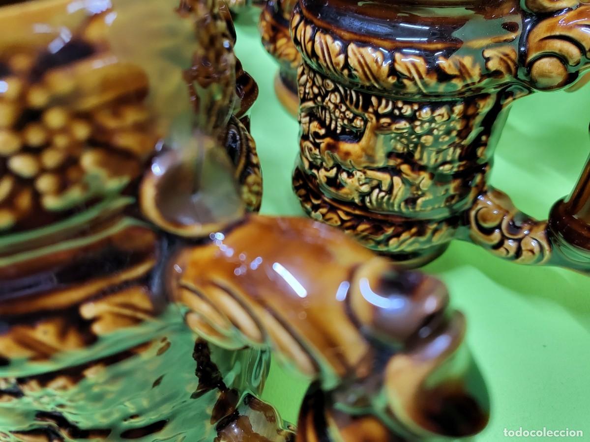 Antig&uuml;edades: JUEGO DE JARRAS DE PORCELANA - Foto 7