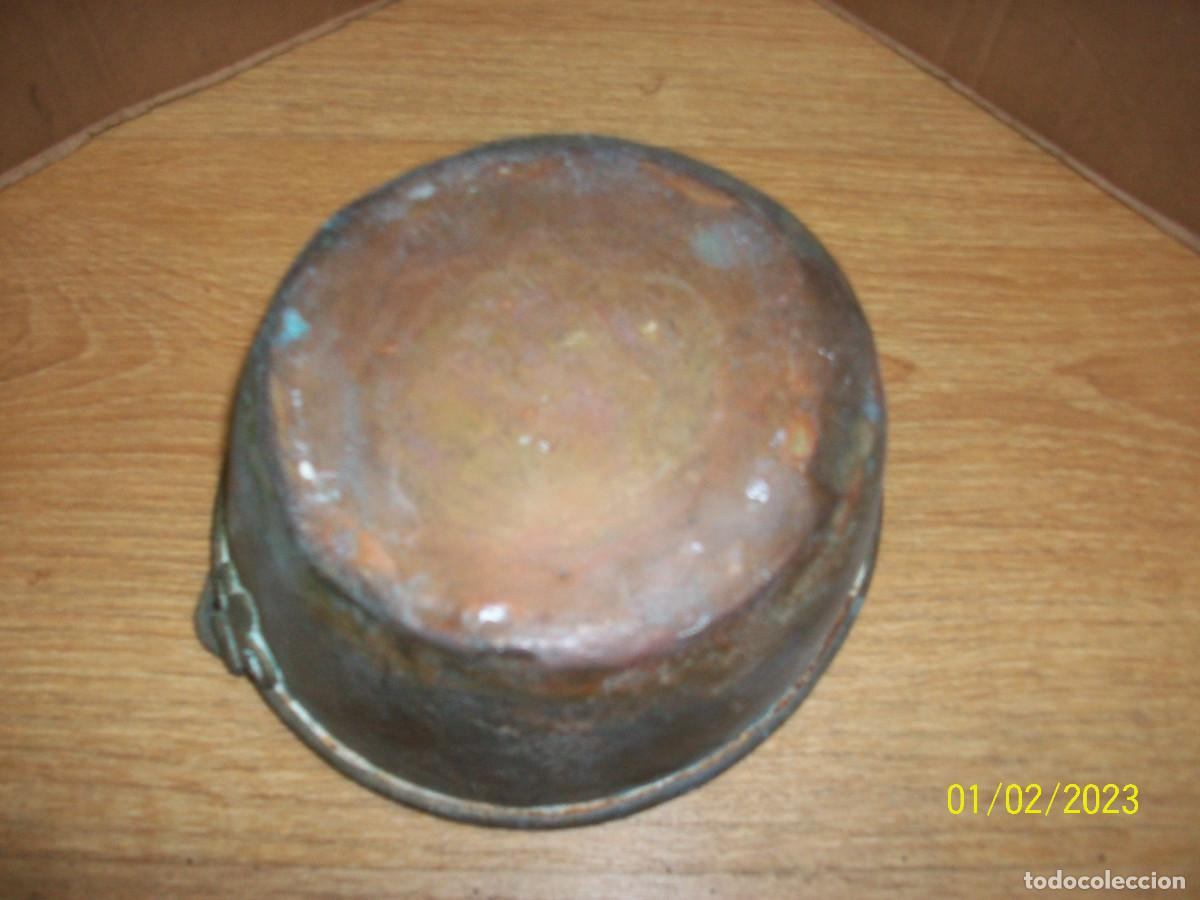 Antig&uuml;edades: ANTIGUA OLLA DE BRONCE - Foto 4
