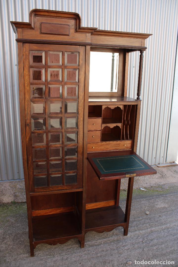 Antig&uuml;edades: mueble escritorio antiguo - Foto 3