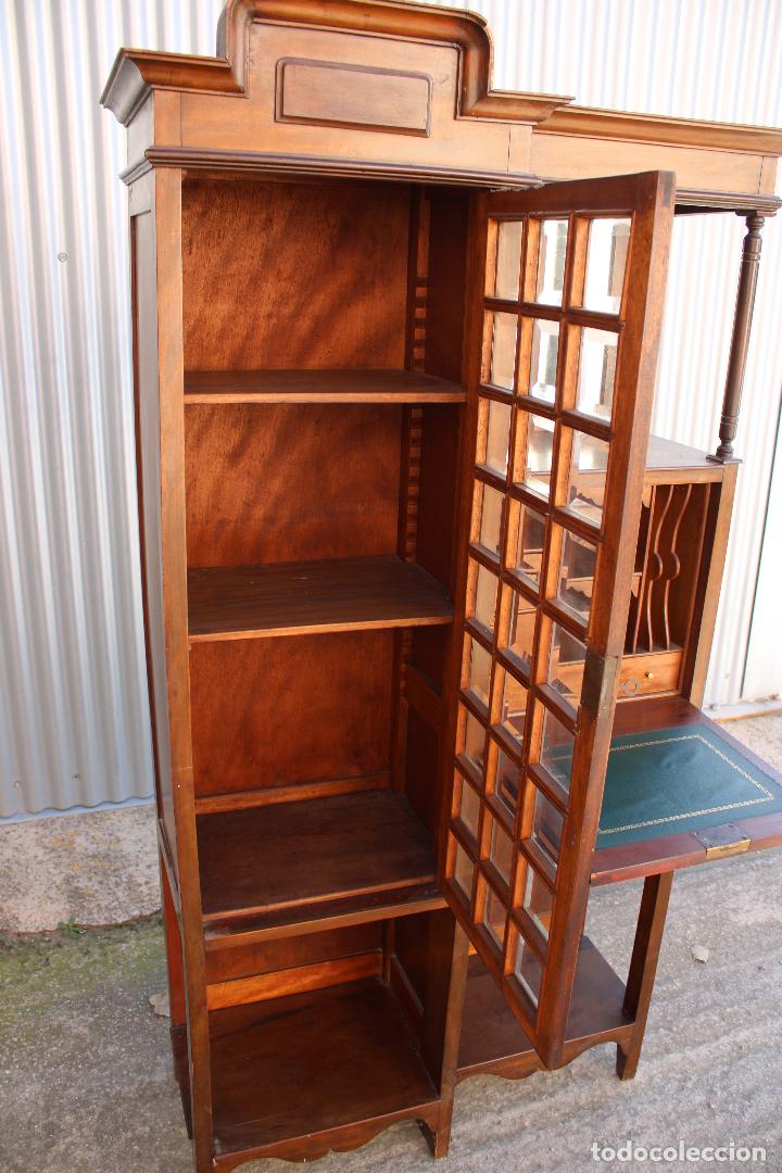 Antig&uuml;edades: mueble escritorio antiguo - Foto 5