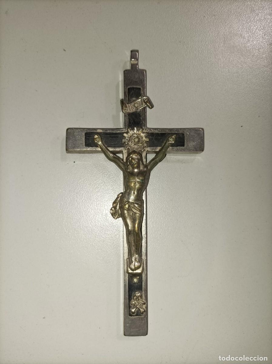 Antig&uuml;edades: Crucifijo para colgar - Foto 1