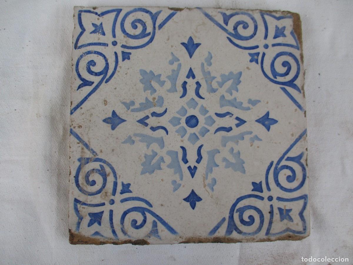 Antig&uuml;edades: Azulejo antiguo del siglo XIX - Foto 1