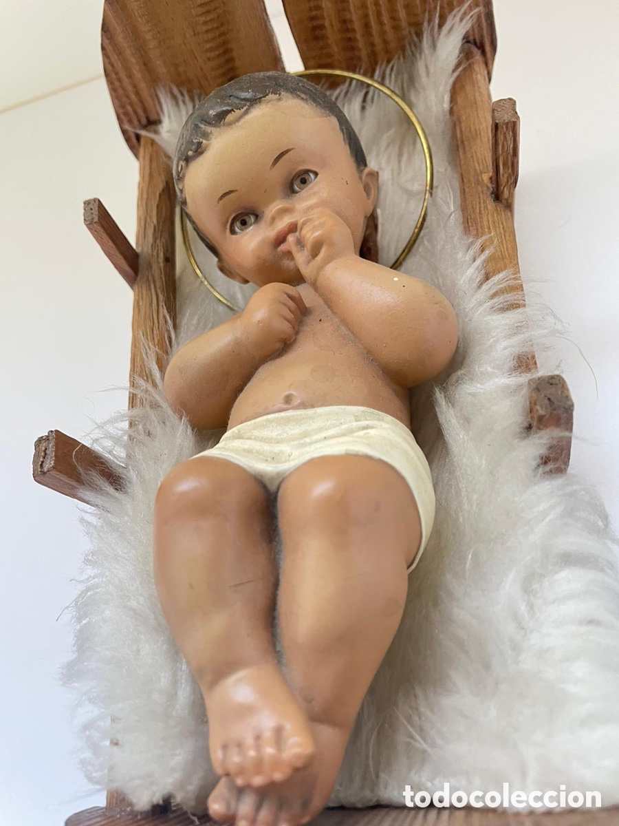 Antig&uuml;edades: Ni&ntilde;o Jes&uacute;s antiguo - Foto 2