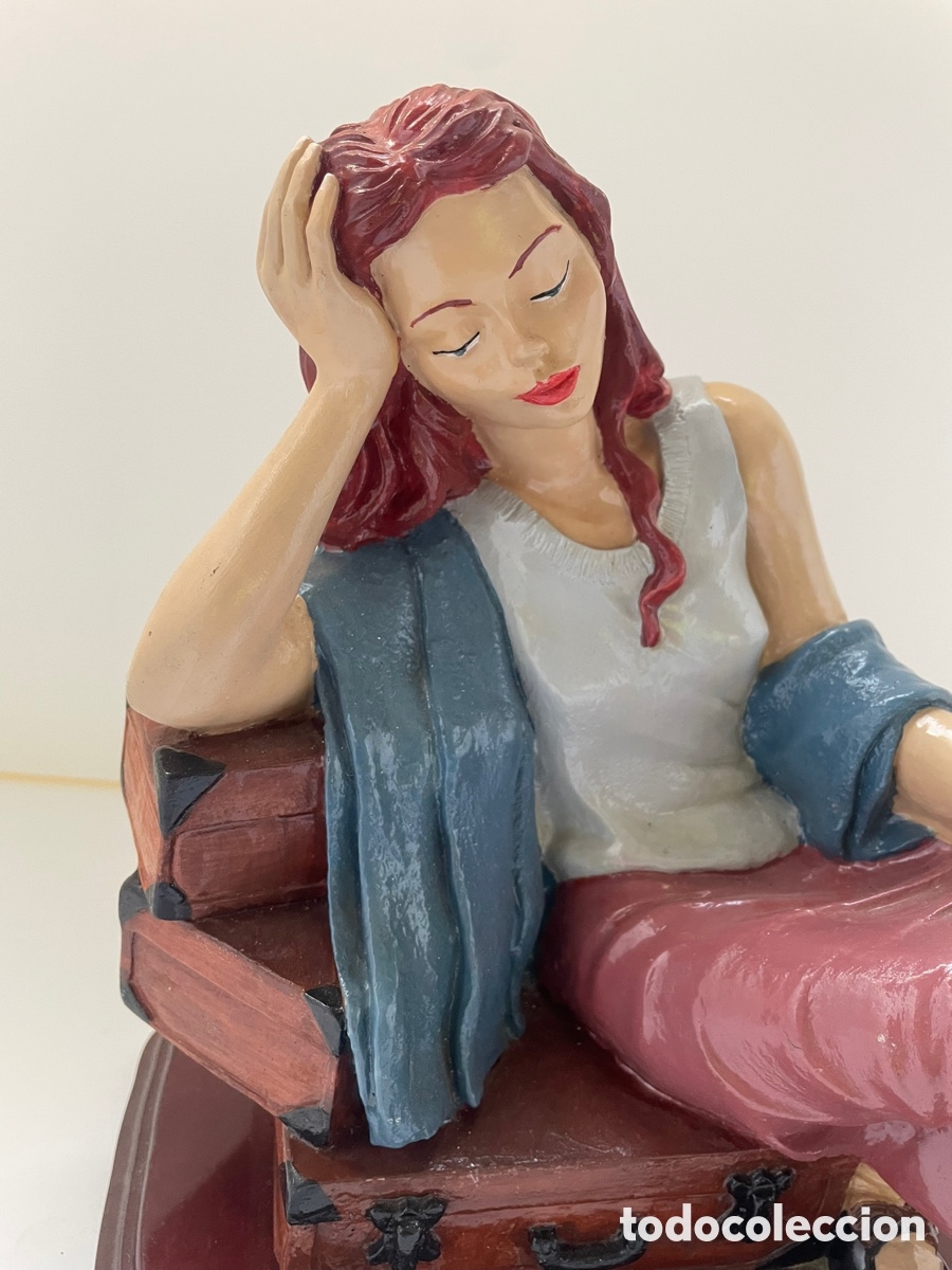 Antig&uuml;edades: Figura busto mujer - Foto 2