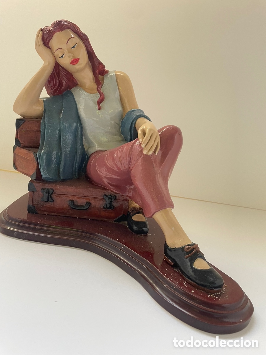 Antig&uuml;edades: Figura busto mujer - Foto 3
