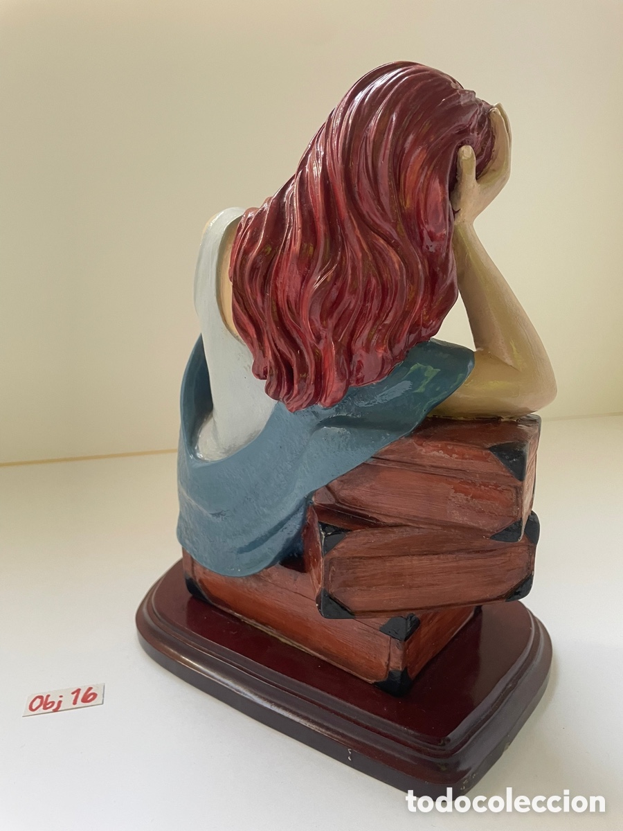 Antig&uuml;edades: Figura busto mujer - Foto 4