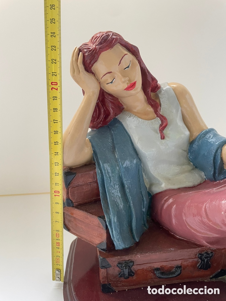 Antig&uuml;edades: Figura busto mujer - Foto 7