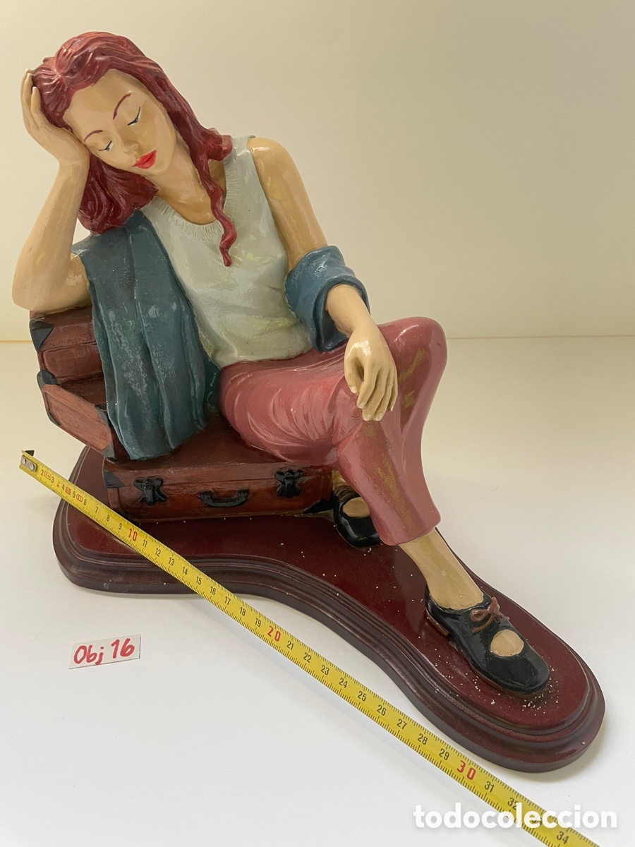Antig&uuml;edades: Figura busto mujer - Foto 8