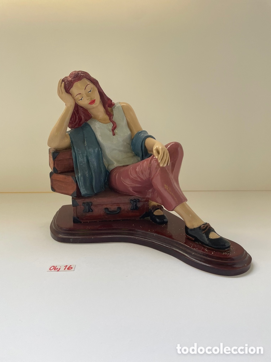 Antig&uuml;edades: Figura busto mujer - Foto 1