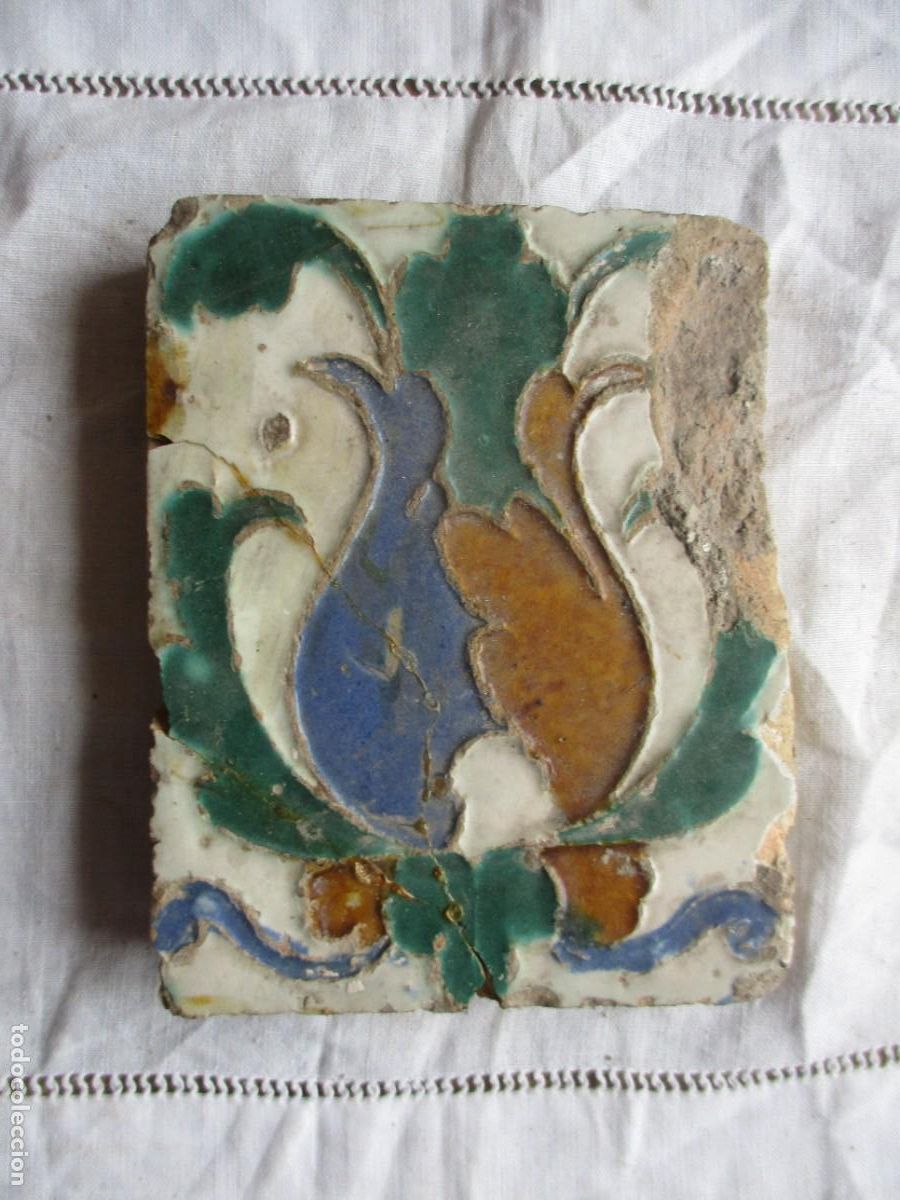 Antig&uuml;edades: Azulejo del siglo XVI - Foto 1