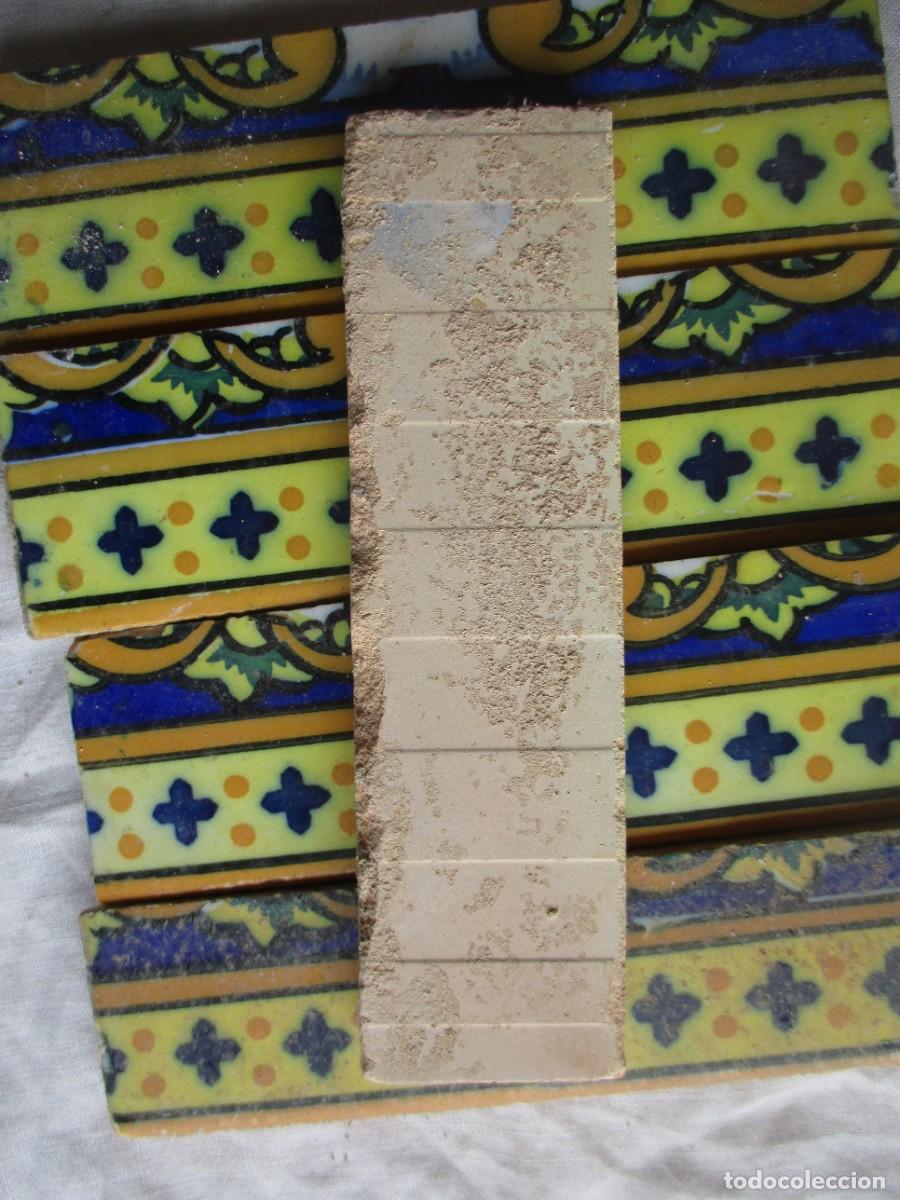 Antig&uuml;edades: Azulejos cenefas antiguas - Foto 2