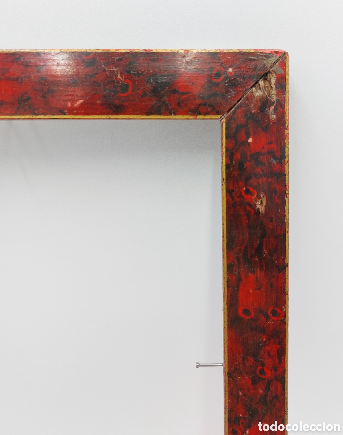 Antig&uuml;edades: Marco s&iacute;mil carey. Siglo XIX - Foto 2