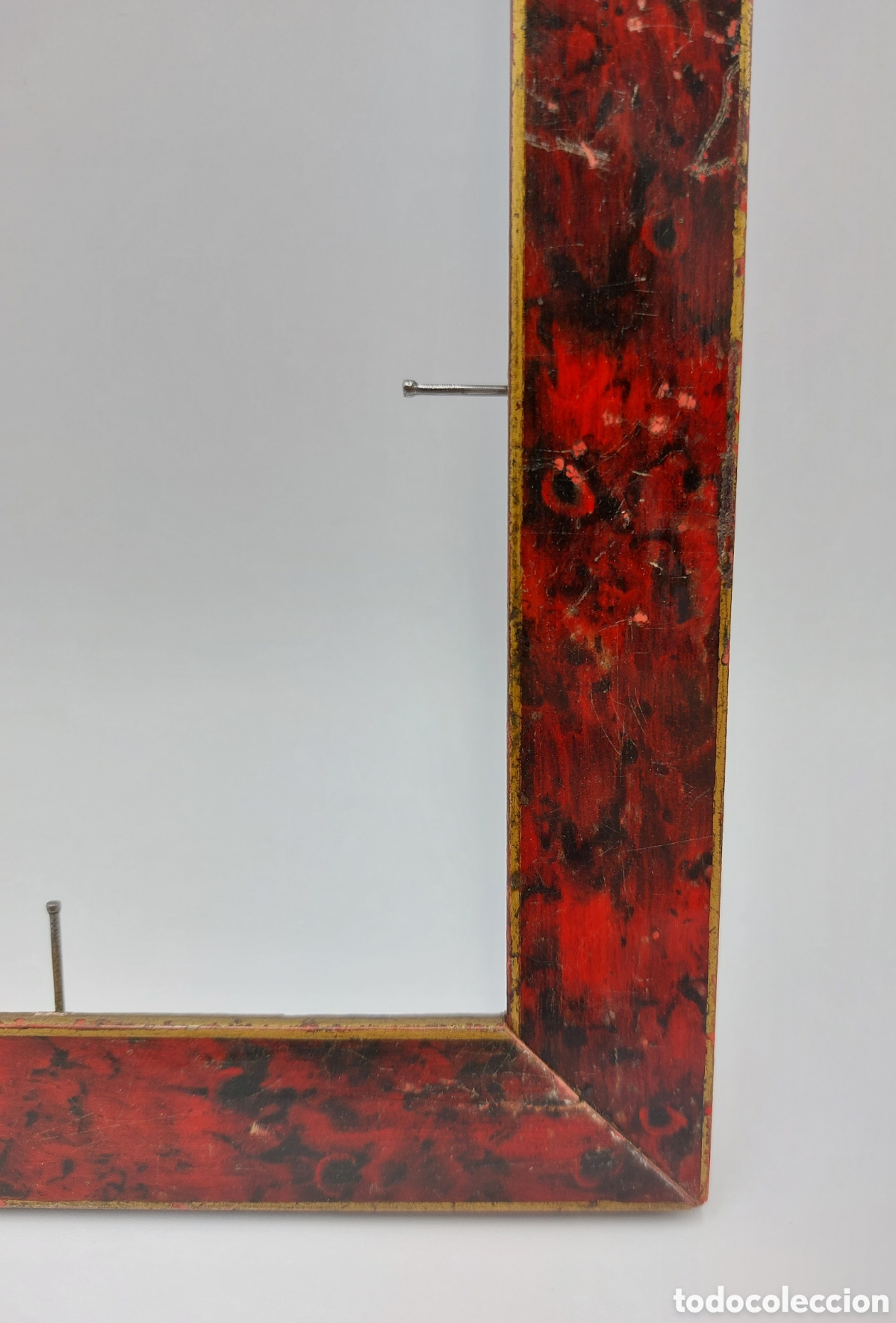 Antig&uuml;edades: Marco s&iacute;mil carey. Siglo XIX - Foto 3