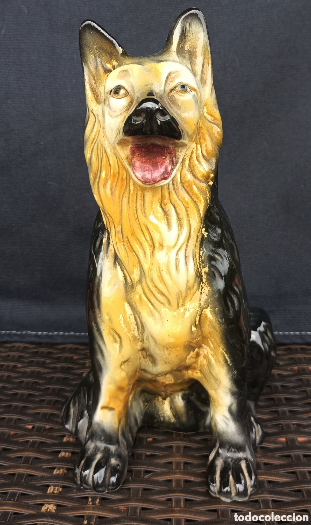 Antig&uuml;edades: ANTIGUO PERRO O LOBO . - Foto 2