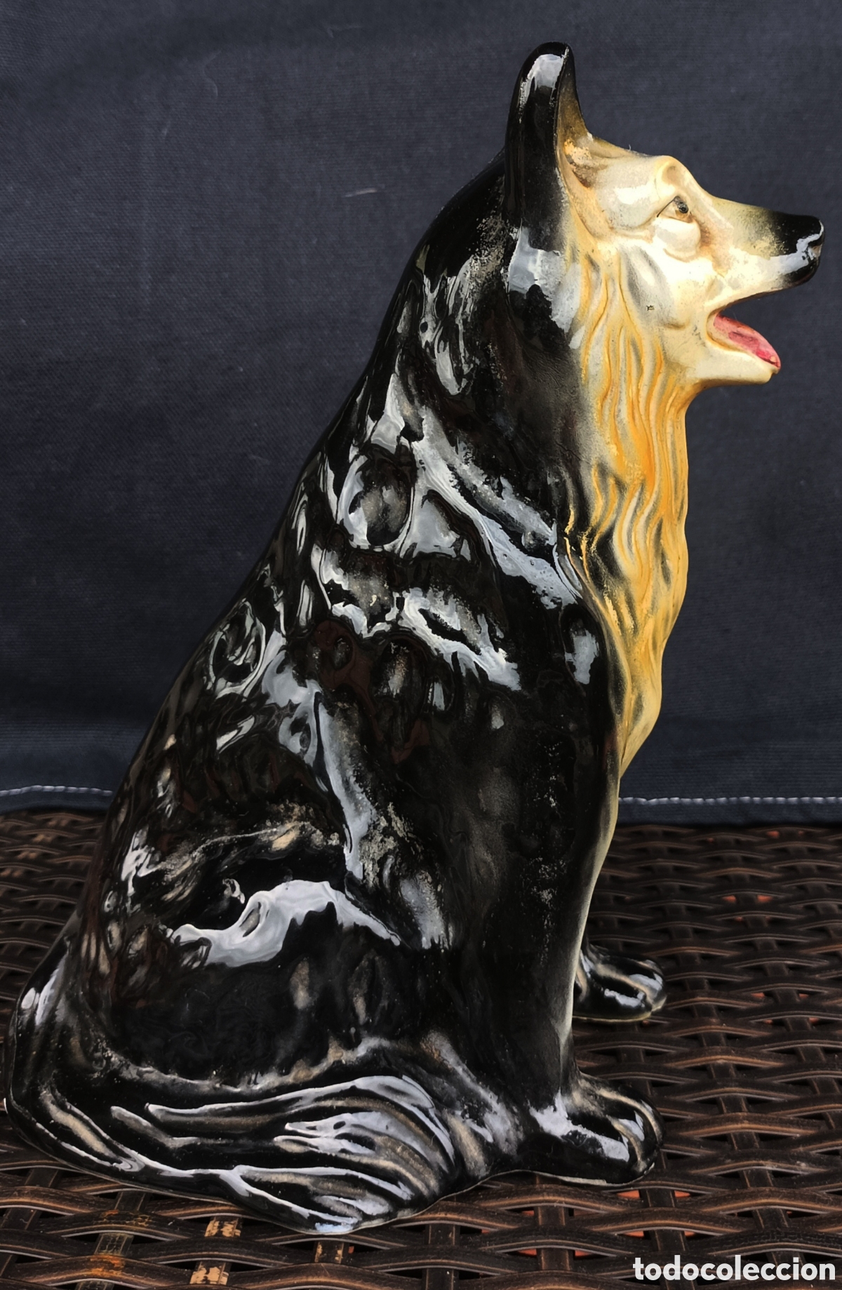 Antig&uuml;edades: ANTIGUO PERRO O LOBO . - Foto 3