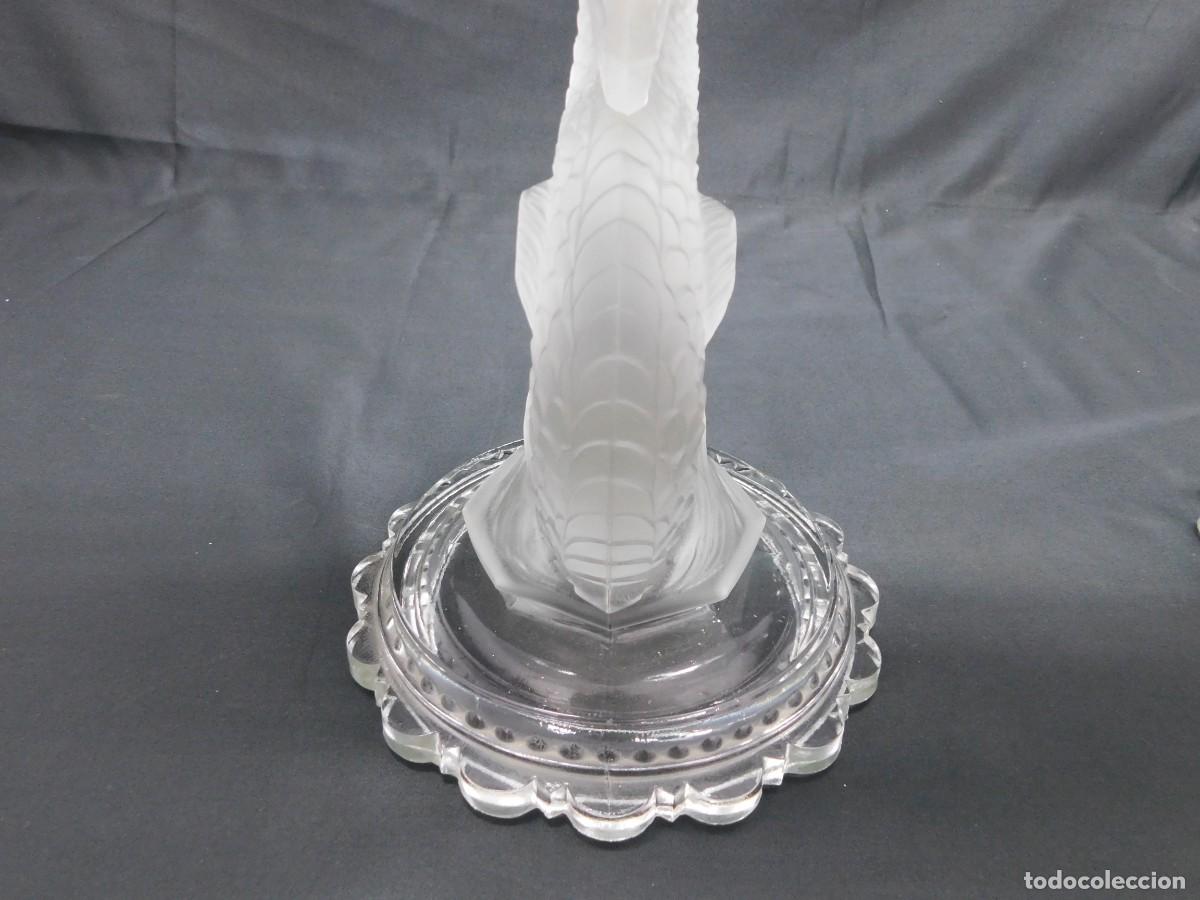 Antig&uuml;edades: PAREJA CANDELABROS CRISTAL - Foto 11