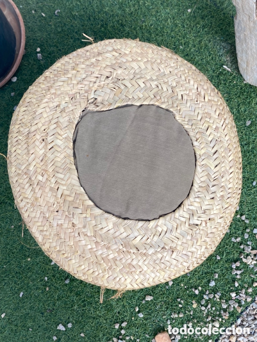 Antig&uuml;edades: antiguo asiento de llatra (palmito) - Foto 3