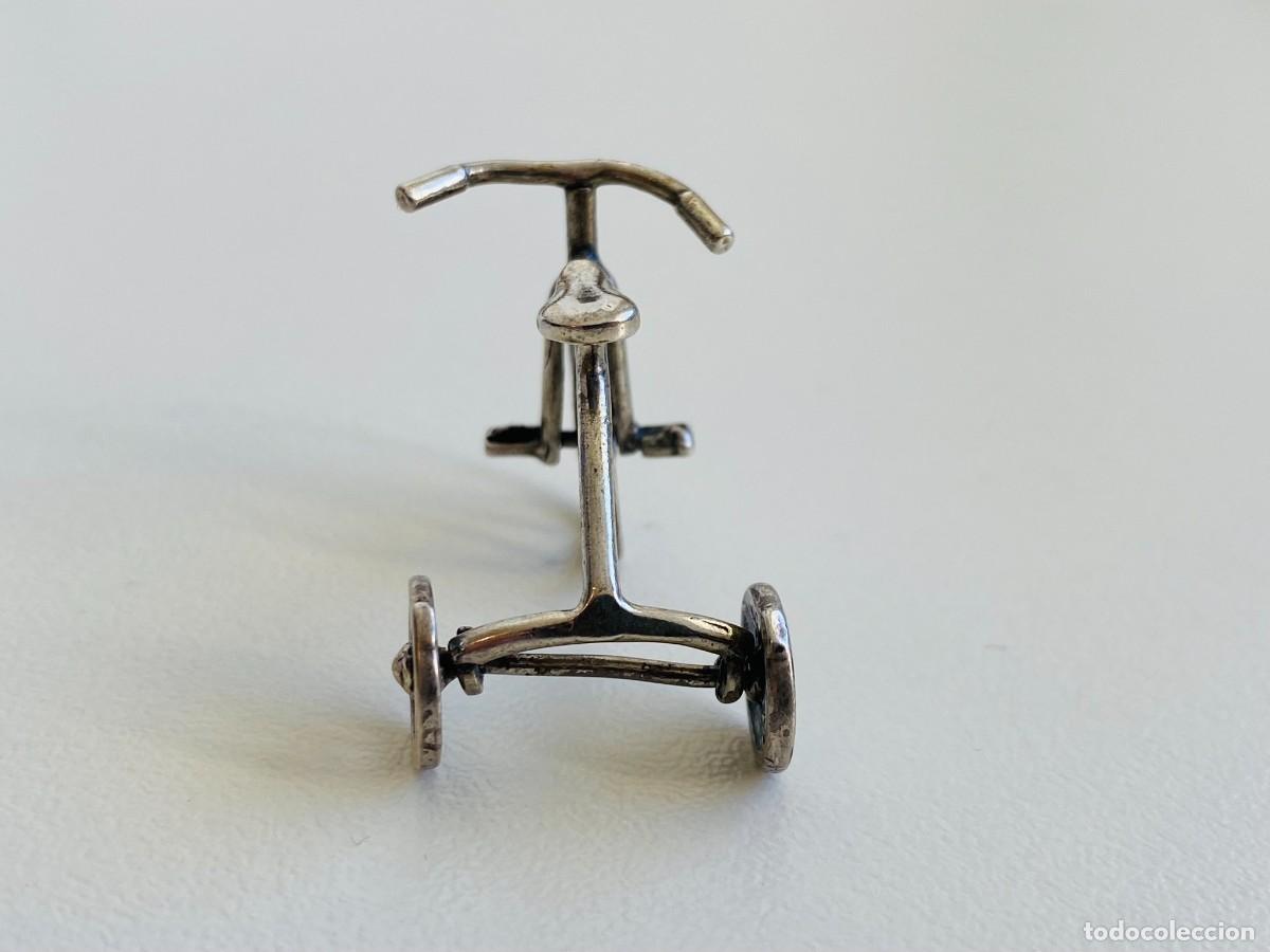 Antig&uuml;edades: Miniatura de plata 925 (Bicicleta) - Foto 2