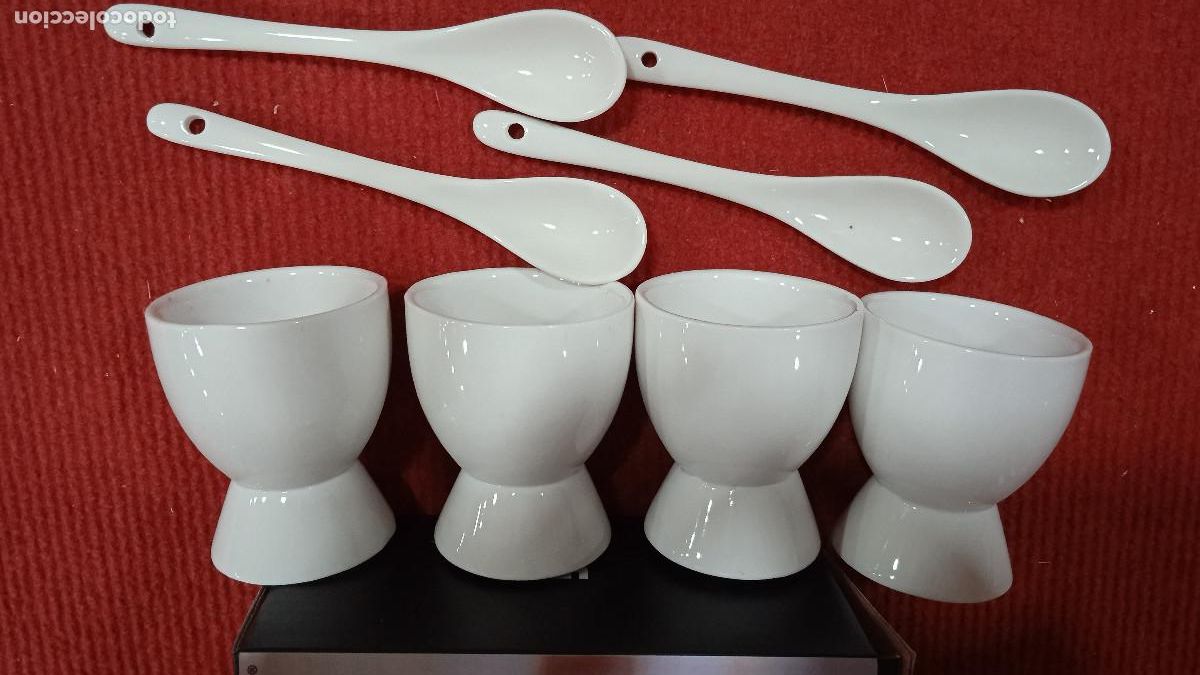 Antig&uuml;edades: HUEVERAS CON CUCHARILLAS - Foto 5