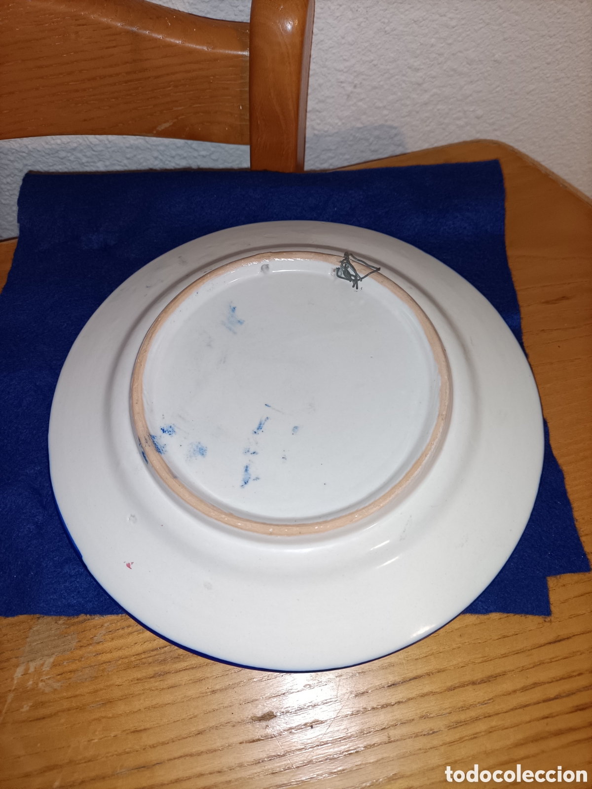 Antig&uuml;edades: Bonito plato. Posiblemente Manises. 25 cms - Foto 3
