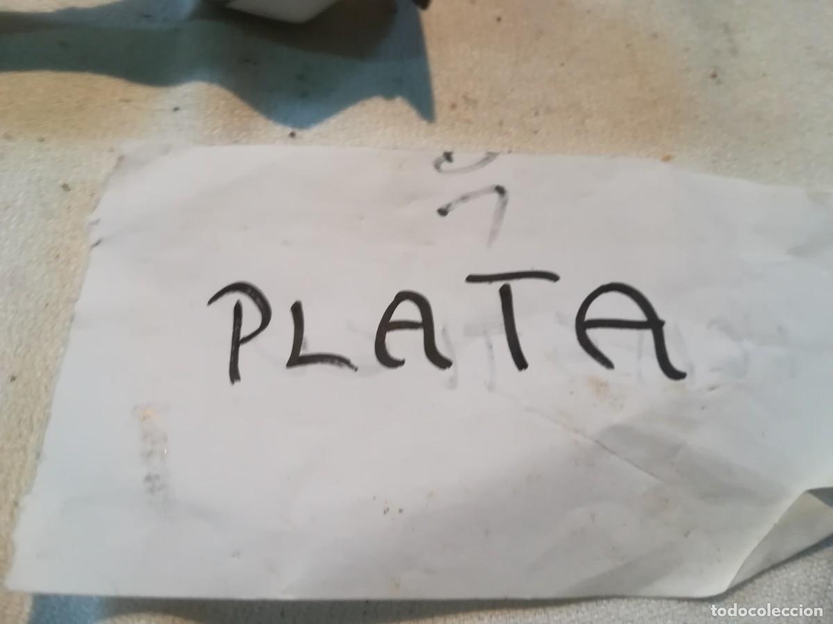 Antig&uuml;edades: FLORERO 11 CM BASE PLATA / ENT104 - Foto 4