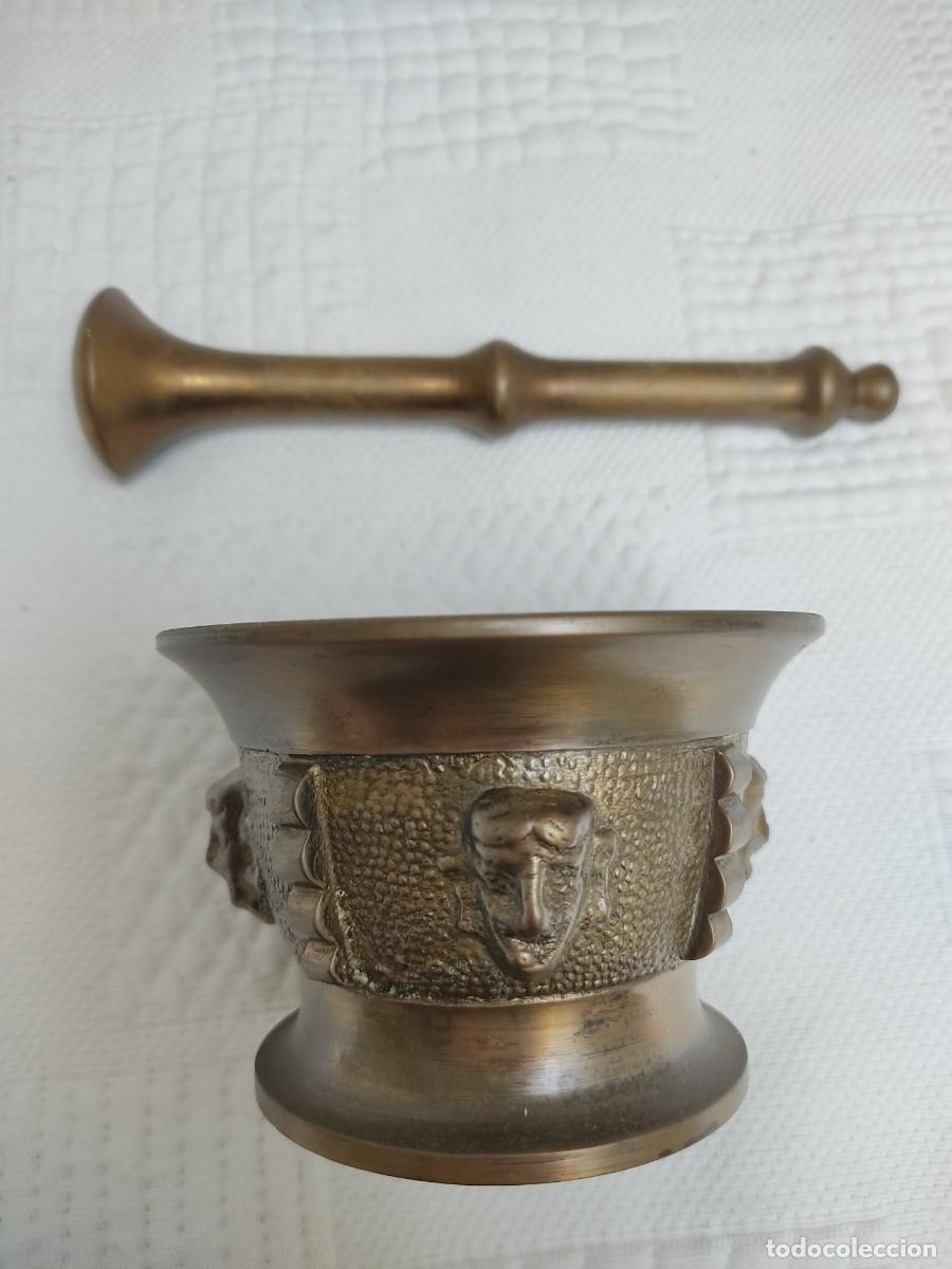 Antig&uuml;edades: Antiguo Mortero bronce - Foto 2