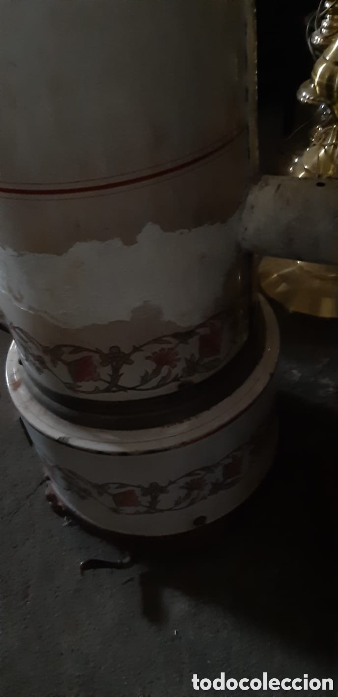 Antig&uuml;edades: Antigua Estufa esmaltada - Foto 6