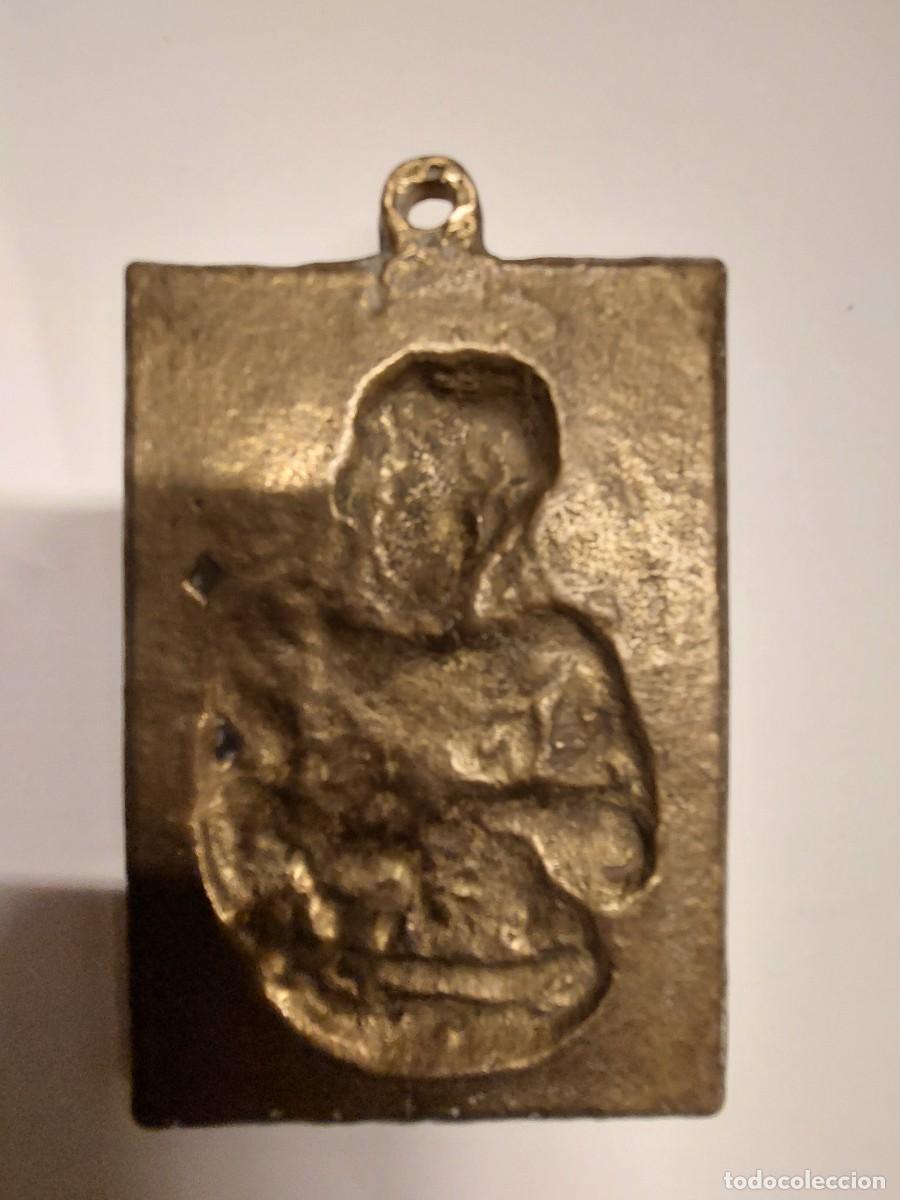 Antig&uuml;edades: Placa devocional Ecce Homo De broce - Foto 2