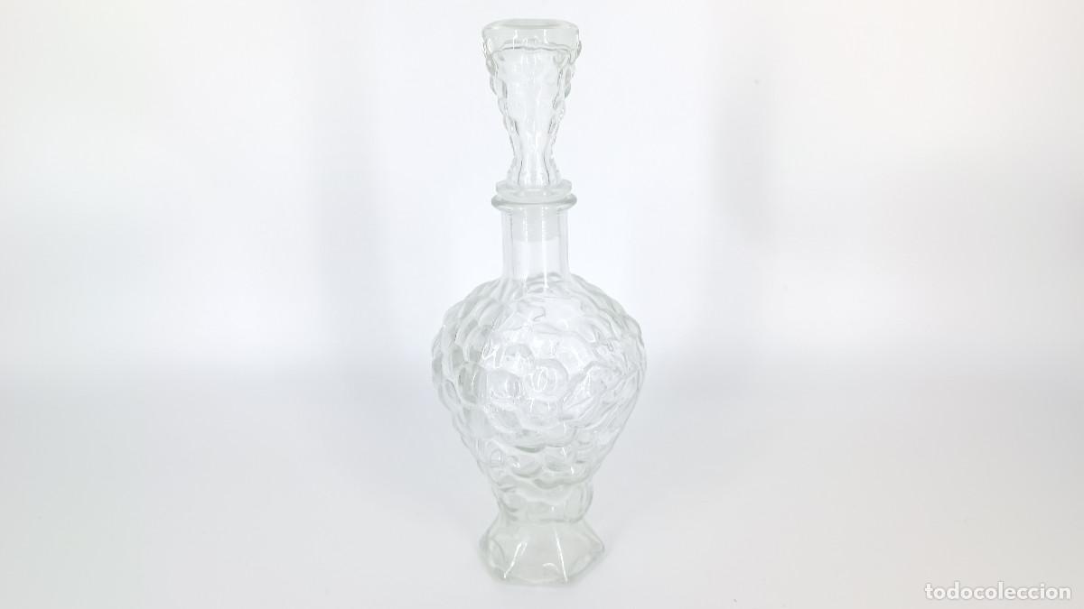 Antig&uuml;edades: Hermosa botella de vidrio en forma de uva - Foto 2