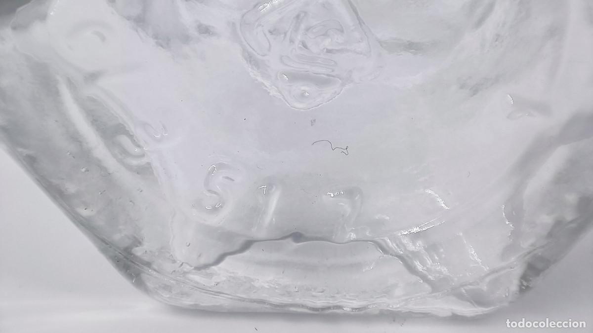 Antig&uuml;edades: Hermosa botella de vidrio en forma de uva - Foto 8