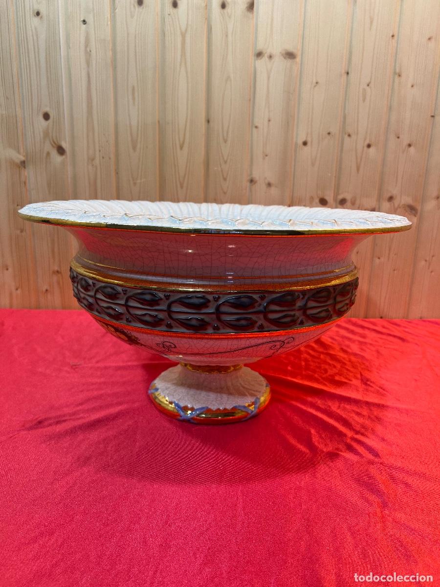 Antig&uuml;edades: FRUTERO PORCELANA DECORADA - Foto 4