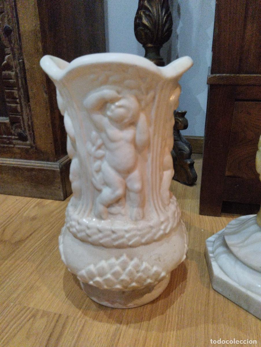 Antig&uuml;edades: LOTE PRECIOSOS JARRONES Y FIGURA - Foto 6