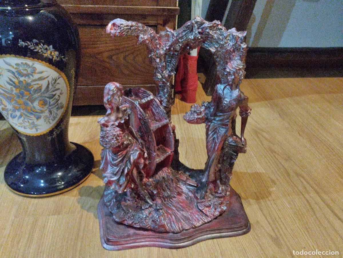 Antig&uuml;edades: LOTE PRECIOSOS JARRONES Y FIGURA - Foto 8