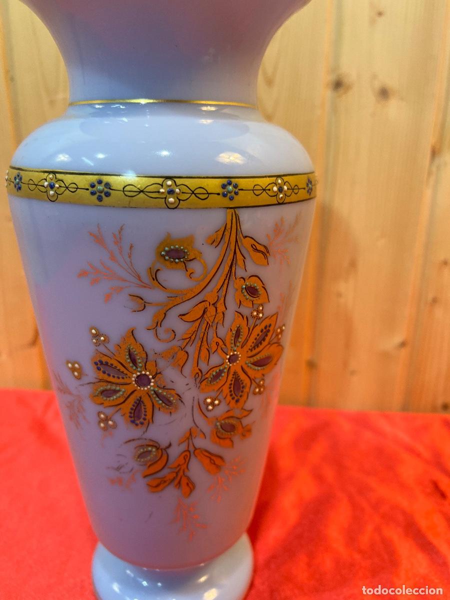 Antig&uuml;edades: VIOLETERO PORCELANA DECORADA - Foto 2
