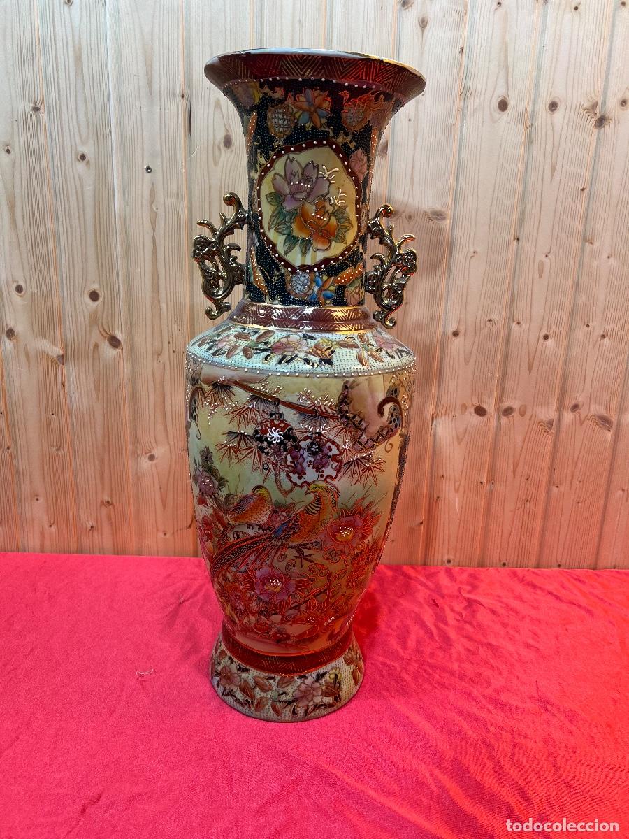 Antig&uuml;edades: JARRON CHINO PORCELANA - Foto 1