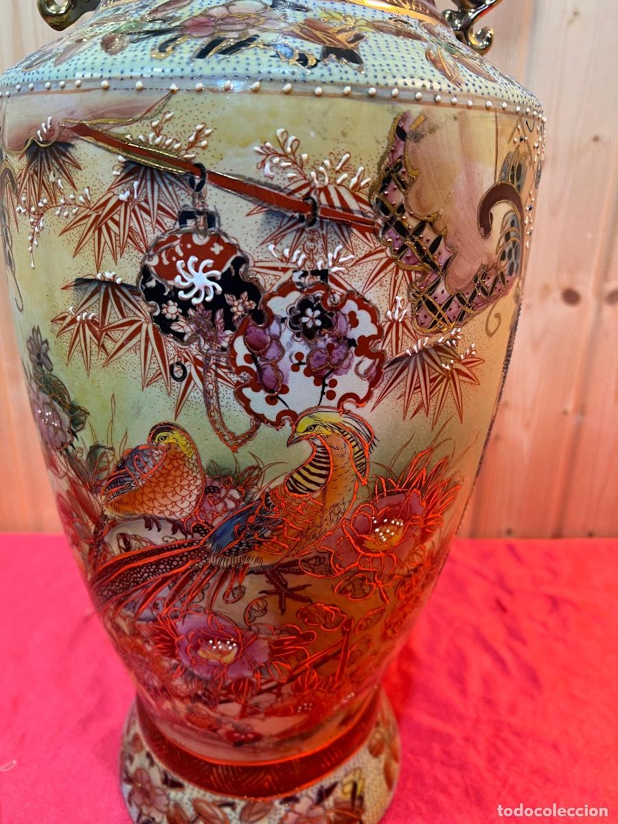 Antig&uuml;edades: JARRON CHINO PORCELANA - Foto 2