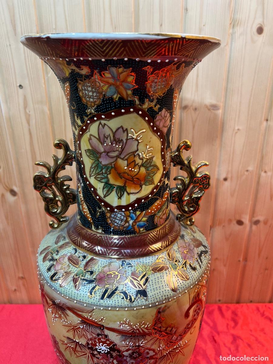 Antig&uuml;edades: JARRON CHINO PORCELANA - Foto 3