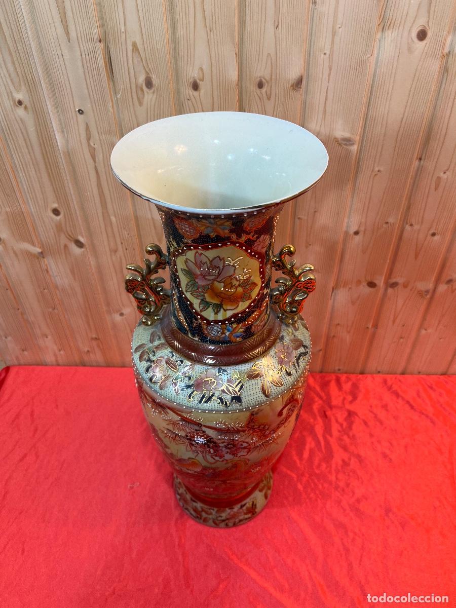 Antig&uuml;edades: JARRON CHINO PORCELANA - Foto 4