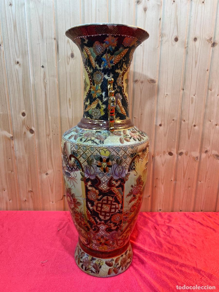 Antig&uuml;edades: JARRON CHINO PORCELANA - Foto 5