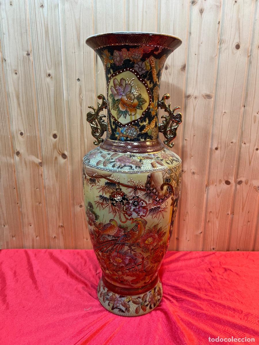 Antig&uuml;edades: JARRON CHINO PORCELANA - Foto 6