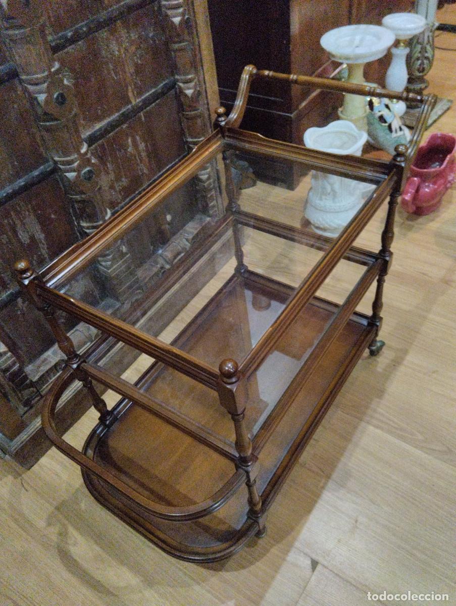 Antiguidades: CONJUNTO PARAG&Uuml;ERO Y CARITO DESAYUNO, BEBIDAS, ETC.