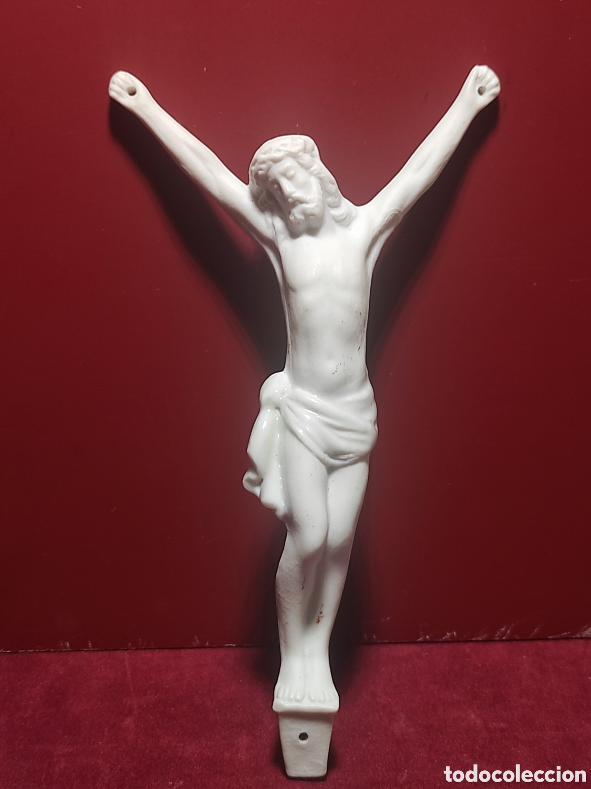 Antig&uuml;edades: Cristo cer&aacute;mica - Foto 1