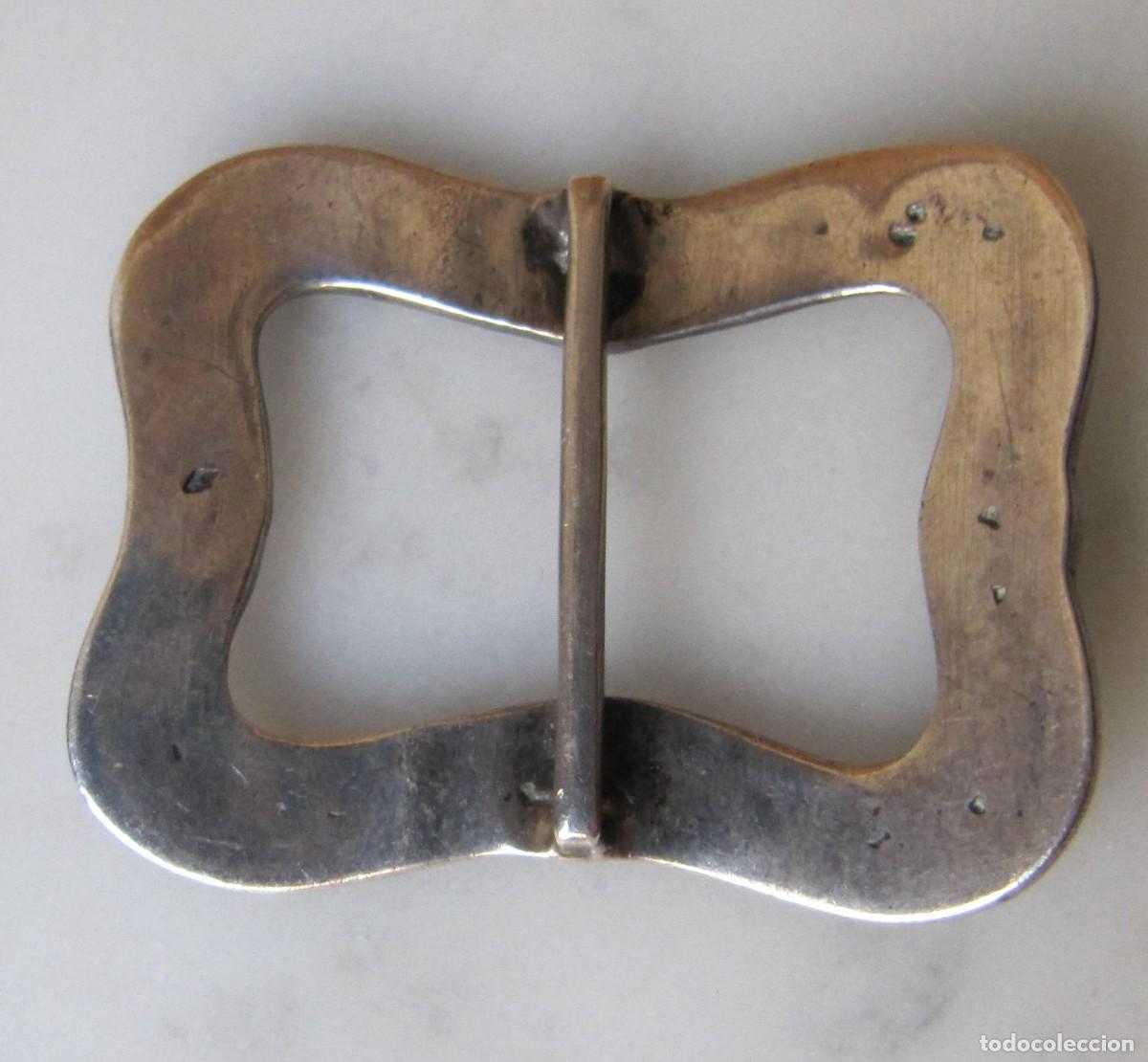 Antig&uuml;edades: hebilla de cintur&oacute;n o zapato de plata - Foto 3