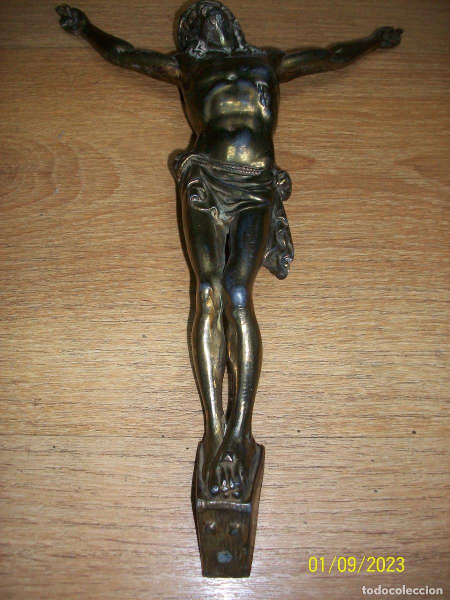 Antig&uuml;edades: ANTIGUO JESUCRISTO DE BRONCE - Foto 2