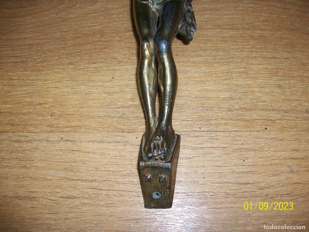 Antig&uuml;edades: ANTIGUO JESUCRISTO DE BRONCE - Foto 3