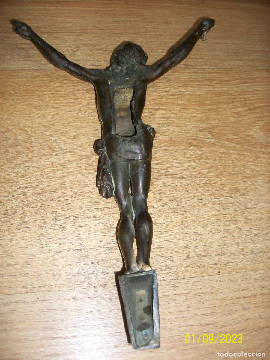 Antig&uuml;edades: ANTIGUO JESUCRISTO DE BRONCE - Foto 5