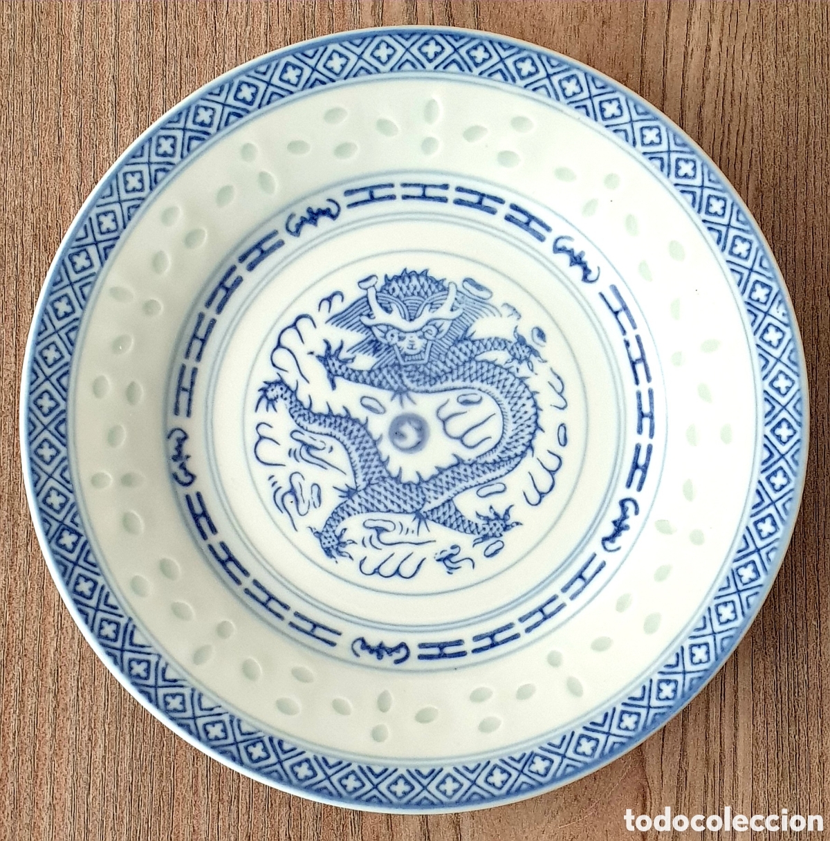 Antig&uuml;edades: Antiguo Plato Chino - Foto 1