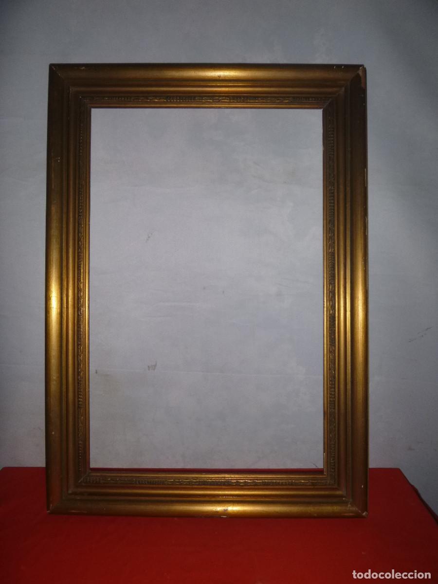 Antig&uuml;edades: MARCO MADERA, ORO VIEJO INGLES - Foto 1