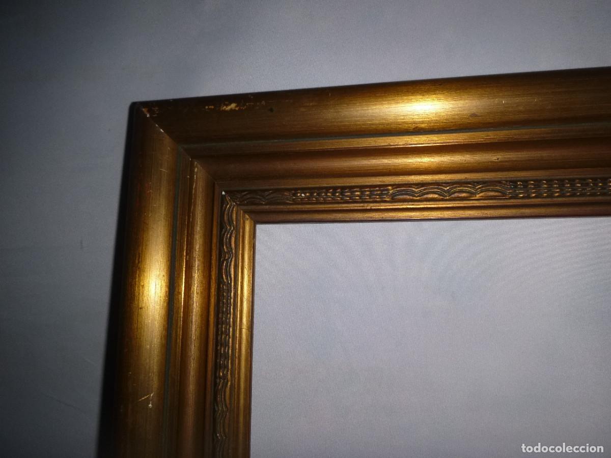 Antig&uuml;edades: MARCO MADERA, ORO VIEJO INGLES - Foto 4