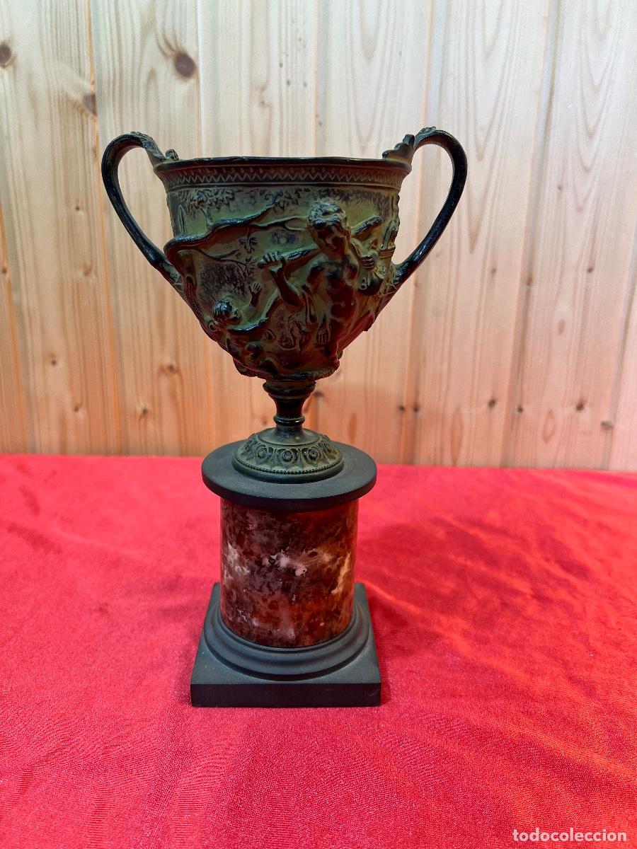 Antig&uuml;edades: JARRON COPA TIPO CALIZ - Foto 1